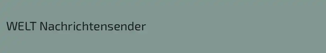 WELT Nachrichtensender